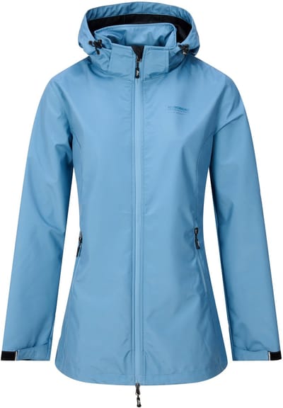 Nordberg Doriene - Softshell Outdoorjas Dames - Lichtblauw - Maat S