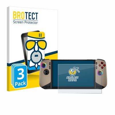 BROTECT - Screenprotector voor MSI Claw 8 AI+ - Folie Beschermfolie Beschermglas matte 3 Stuks