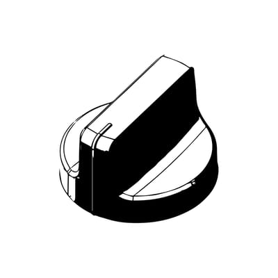 AEG knop, zwart, 140088604057