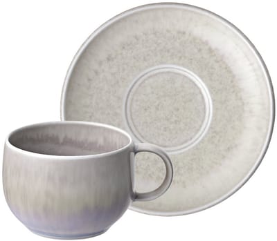 Espressotasse mit Untertasse Perlemor Sand 60 ml