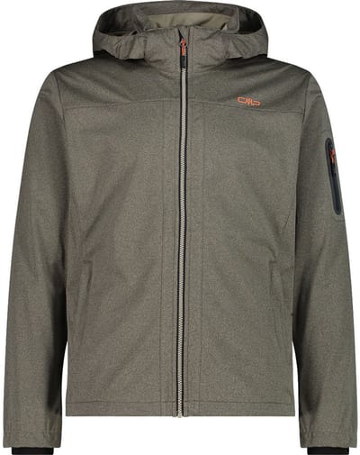 Cmp Zip Hood 39a5027m Softshelljack Grijs M Man