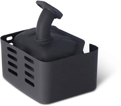 Dailygoods- Uitlaatdemper RVS - Accessoireset met Sluitring - Geschikt voor Generatoren/Waterpompen - Power-demper voor Benzinemotor - Hoogwaardige Kwaliteit - Geluiddemper