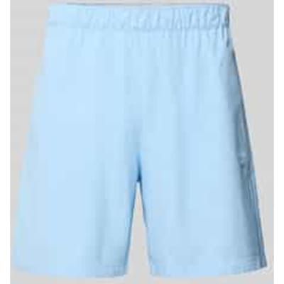Korte relaxed fit broek met structuurmotief