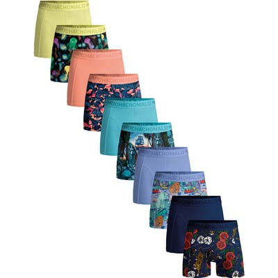 Muchachomalo Boxershort Heren – 10 Pack – 95% Katoen – Heren Ondergoed – Kleding – Stevig Ondergoed – Onderbroeken Heren