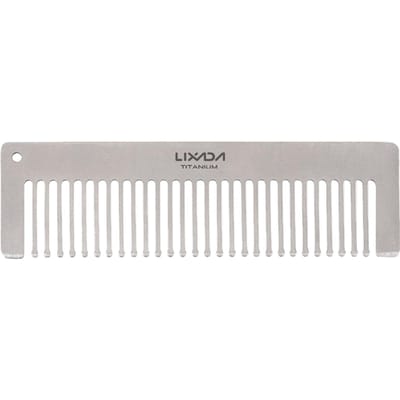 Lixada Titanium Kam Anti-Statische Haar Baard Kam Zak Kam Type 1