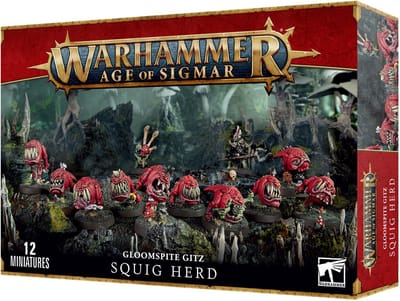 Figurine Games Workshop Warhammer AoS - Gloomspite Gitz Squig Herd