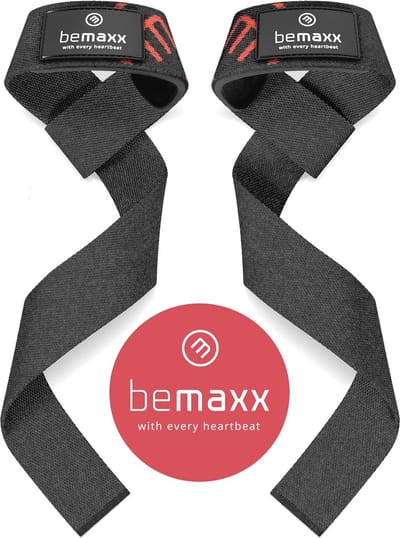 Lifting Pols Straps voor Gewichtheffen - Krachttraining Trekbanden voor Optrekken en Deadlifts - Gevoerde Fitnessbanden (Set van 2)