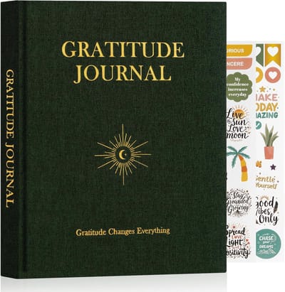 Dankbaarheidsdagboek voor Positiviteit en Mindfulness - 4 Maanden Planner met Prompts
