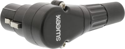 Sweex SWOP15903B Connector Xlr 3-pin Female Vernikkeld Zwart