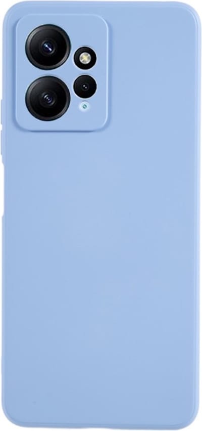 Coverup Hoesje - Geschikt voor Xiaomi Redmi Note 12 4G Hoesje - Coverup Colour TPU Back Cover - Lavendel Grijs