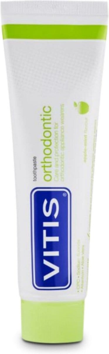Vitis Orthodontic Tandpasta - 4 x 75 ml - Voordeelverpakking