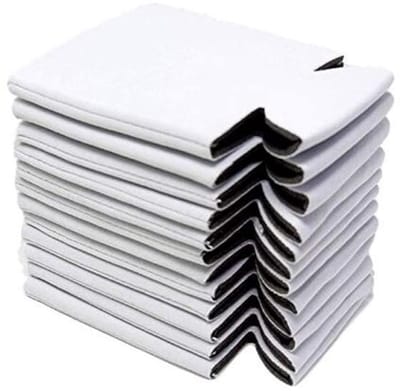 Dailygoods- Koelere Mouwen 10 stuks - Zachte Geïsoleerde Koelers - Herbruikbare Drink Coolies - Opvouwbare Flessen - Voor Buiten/Barbecue - Bescherming tegen Condensatie - Blikkoeler
