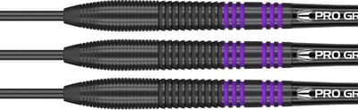 Target Vapor-8 Black-Purple 80% - Dartpijlen 21 Gram