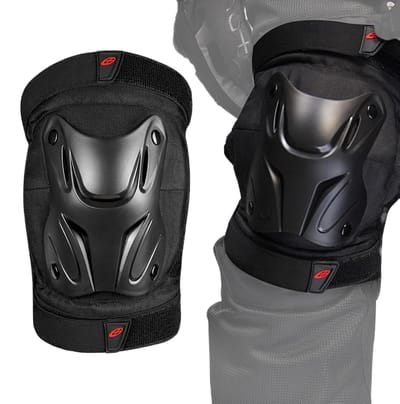 Knie Elleboog Beschermers - Motor Pads - Buitensporten - Ergonomisch Ontwerp - Verstelbaar - Rood