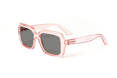 Vista Bonita ELBA – Zonneleesbril UV400 – Sterkte +0.50 – Kleur Salinas Pink – Unisex model - Solide montuur – Grote pasvorm – Flexveren - Inclusief etui en doekje