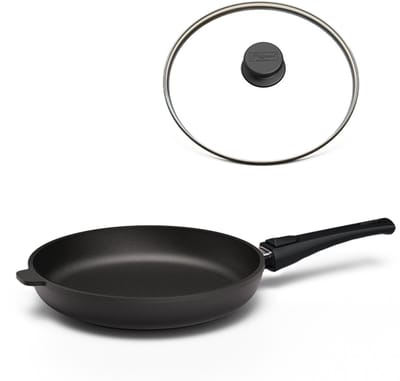 Hoffmann STONIQ koekenpan - Ø 32 cm - PFAS-vrij - Afneembare steel - Gemaakt in Duitsland