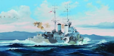 Trumpeter Modelbouwpakket Militaire voertuigen - 05368 HMS Scylla - WWII Britse Dido-klasse Lichte Kruiser Plastic - 1:350 - Modelbouw