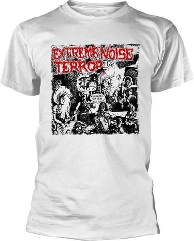 Extreme Noise Terror Unisex Tshirt -XXL- HOLOCAUST (WHITE) Wit