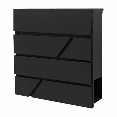 AWTools AW75043 Serie - Brievenbus - Zwart - Staal - Zink