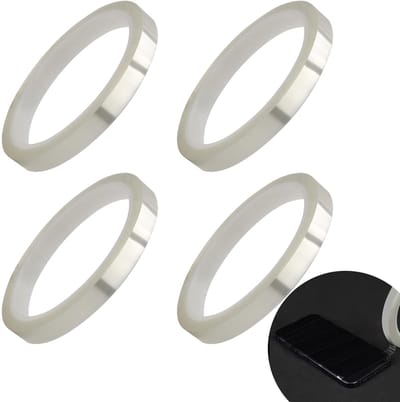 Dailygoods- Hittebestendige Tape 10 mm x 33 m - Transparante Tape - Hoge Temperatuurbestendigheid - Voor Sublimatie - Voor Warmtepers - Tot 250 °C