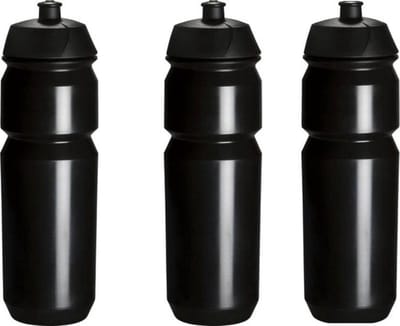 Bidon 3x Tacx Zwart met trektuit dop