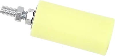 Dailygoods - Nylon Schuifpoortgeleiderol M12 Draad voor Schuifdeuren