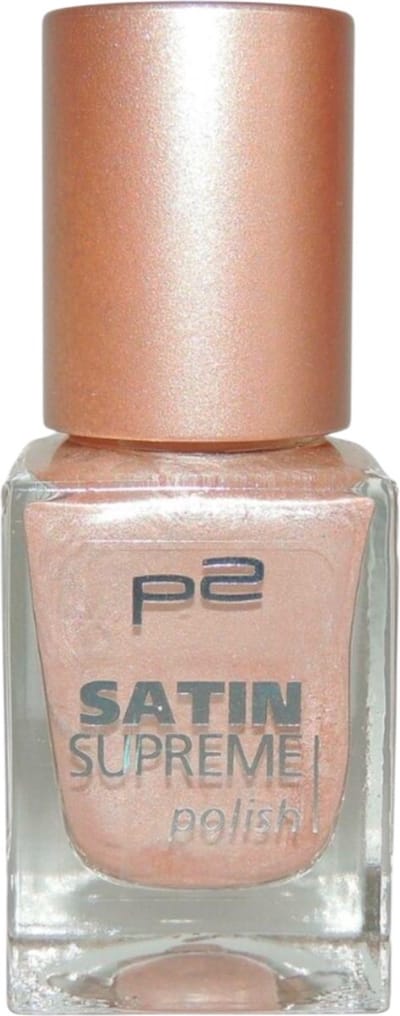 P2 EU Cosmetics Satin Supreme Nagellak 030 Royal Wedding brown Sugar 10ml