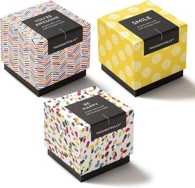 Set van 3 Inspirerende Pop-open Kaarten met Positieve Boodschappen