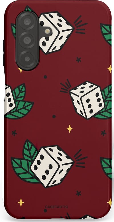 Casetastic Hoesje Geschikt voor Samsung A26 - Stijlvolle Beschermende Duo-layer Case - Casino zes