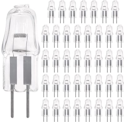 Modee G4 Halogeenlamp 12V - 10W 130lm - Halogeen Lampjes Insteek - Warm Wit Licht - Dimbaar - 40 Halogeenlampen