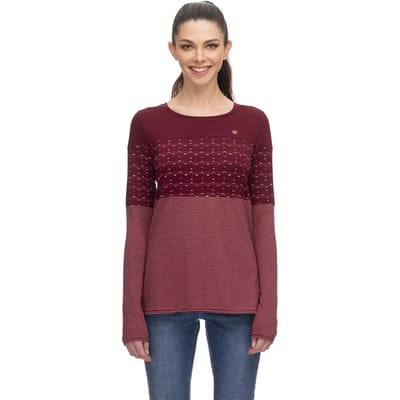 Dames-T-shirt met lange mouwen Ragwear Faviola