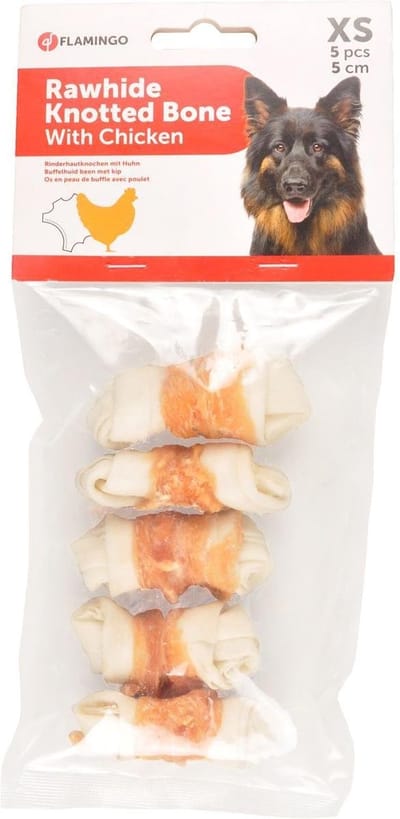 Hondensnack Geknoopt Bot  - 5 cm - 15 gram