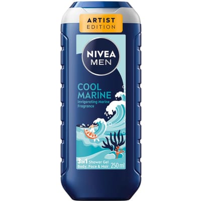378794 Nivea Men Gel Douche Ultra Charge 250ml