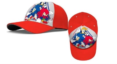 Sonic the Hedgehog Gouden Ringen Sonic the Hedgehog Kids Baseballpet 52 cm