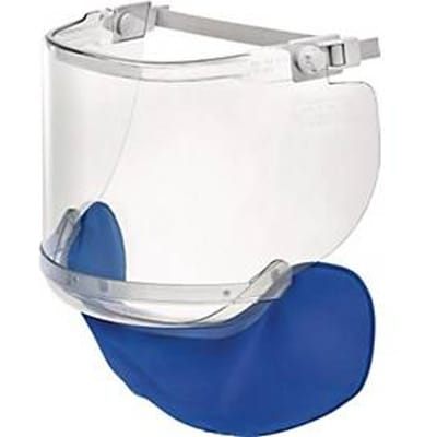 ASCHUA Style 300 veiligheidsscherm voor elektriciens, 7 kA, polycarbonaat, 550x200x2 mm, EN 166 + GS-ET-29