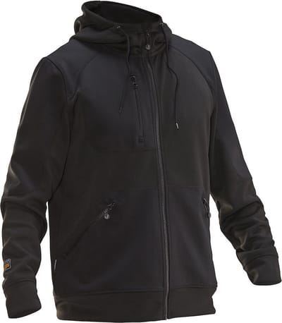 Jobman 5303 Hoodie Spun Dye 65530356 - Zwart - XS