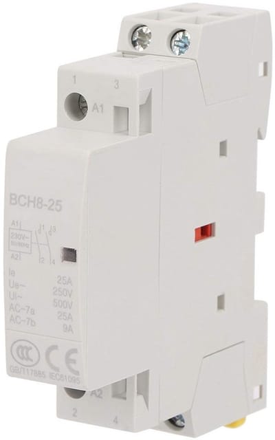 Allecto - Beveiligingsschakelaar - Laag geluid - Energiezuinig - Huishoudelijk gebruik - 230V - Veiligheid - Betrouwbaarheid