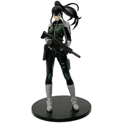 En stock 1-4 pièces Amine Kaiju Non. Figure 8 Kafka Hibino Mina Ashiro Squelette Créatif Modèle PVC Jouets Statue d'Action pour Enfants Poupée Cadeaux black
