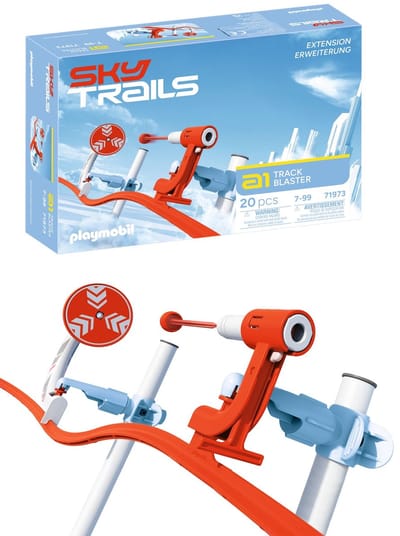 PLAYMOBIL Sky Trails Track Blaster - 71973 - Constructiespeelgoed voor snelle routes & actie | Bouwen, verbind en beleef spannende avonturen voor kinderen vanaf 7 jaar