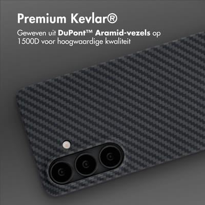 Accezz Hoesje - Geschikt voor Samsung Galaxy S26 - backcover - Zwart