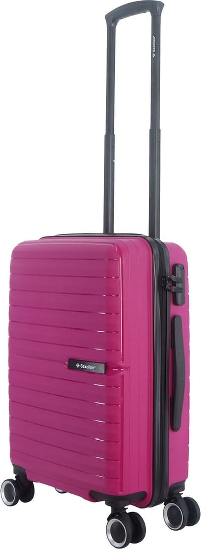 Saxoline – Fiesta | Handbagage / Harde Koffer / Reiskoffer – Small (33L) – Fuchsia - Fuchsia / Small