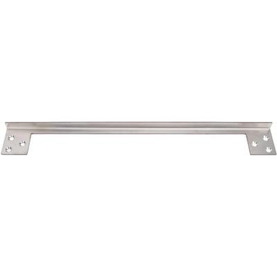 Plaque de protection de loquet de porte Porte à ouverture extérieure Protecteur de sécurité Acier inoxydable Protecteur de loquet de porte en forme de L 27.93cm/11in