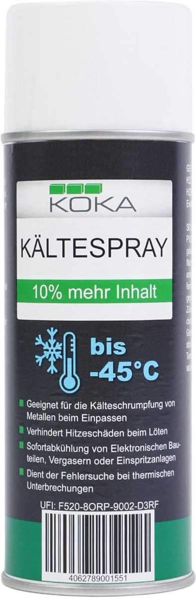 KOKA koudespray tot -45 °C IJsspray IJsspray Koelspray 440 ml