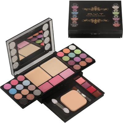 Oogschaduw Make-up Palet met 33 Kleuren, Inclusief Lipstick, Contour Pen en Blush voor Vrouwen