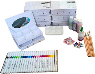 Creativity for you: Magisch Knutselpakket voor kinderfeestjes – Zeemeermin Sieradendoosje voor 7 kinderen