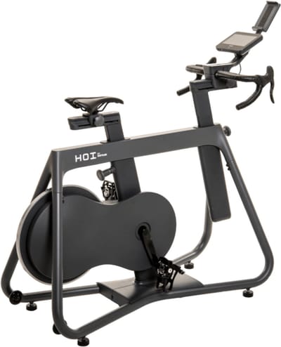 KETTLER HOI FRAME+ STONE Racefiets - Indoorbike - 7inch touchscreen - Volledige connectiviteit - Realistische rijervaring - Maximaal vermogen 1000 watt