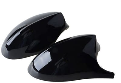 Dailygoods- Zijspiegelkappen M3-stijl - 1 Paar - Compatibel met BMW E90/E91/E92/E93 - Zwart - Auto Accessoires - Duurzaam Materiaal - Spiegels