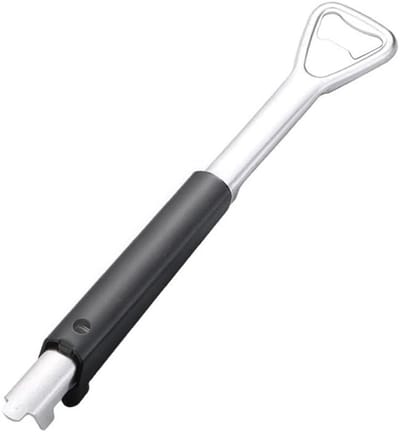 Multifunctionele Flessenopener van RVS - 2-in-1 Verstelbare Blikopener en Handmatige Potopener voor Thuis en Keuken