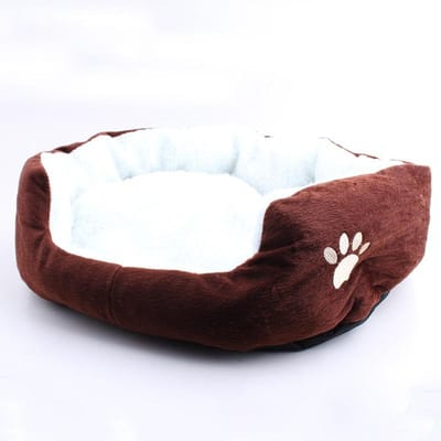 Niche pour chien en laine d'agneau Fournitures pour animaux de compagnie Niche pour chien Niche pour chat L 62*52