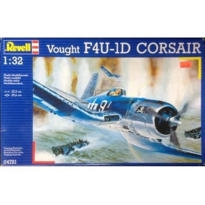 Revell Modelbouwpakket Militaire voertuigen - 04781 Vought F4U-1A CORSAIR Plastic - 1:32 - Modelbouw